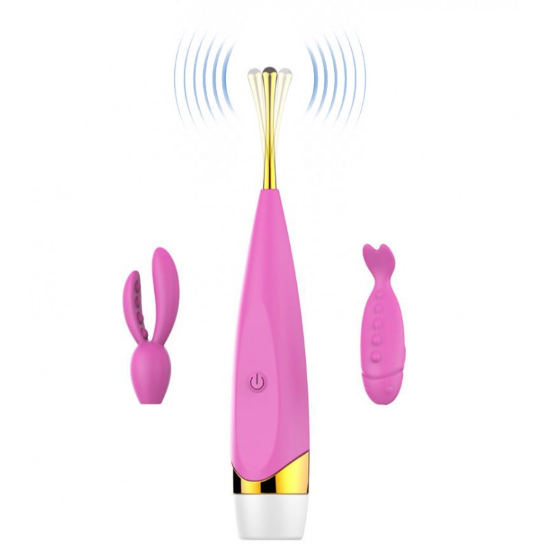 Cruise Clitoris Vibrator - Light Pink USB